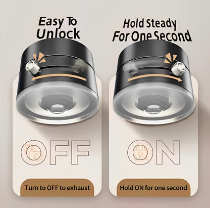 Universal Vacuum Magnetic Suction Cup Stand | Double-Sided Folding Swivel Phone Holder